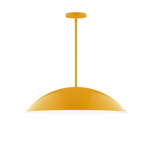 Montclair Light Works - STG439-21 - Two Light Pendant - Axis - Bright Yellow