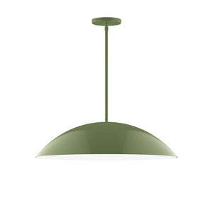 Montclair Light Works - STG439-22 - Two Light Pendant - Axis - Fern Green