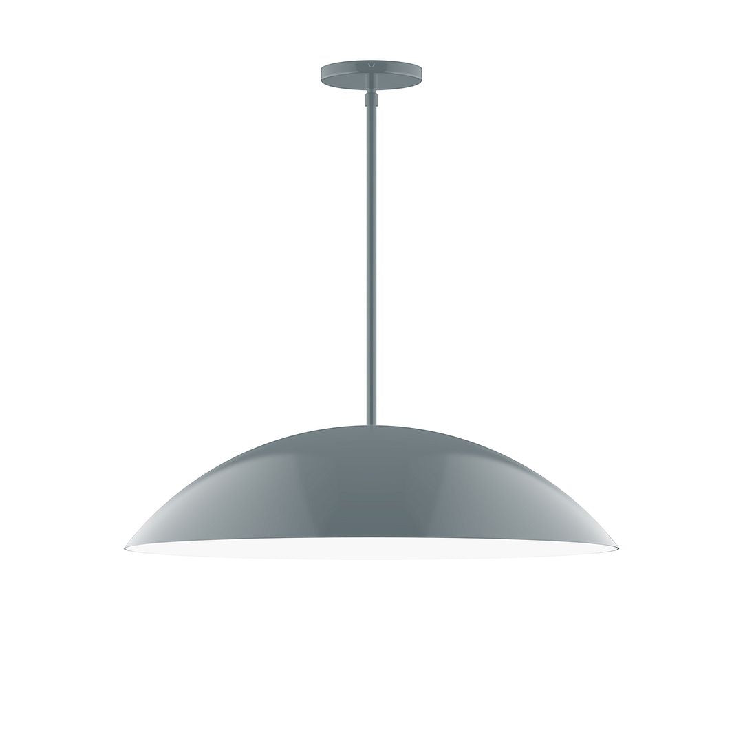 Montclair Light Works - STG439-40 - Two Light Pendant - Axis - Slate Gray