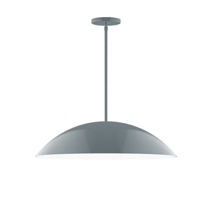 Montclair Light Works - STG439-40 - Two Light Pendant - Axis - Slate Gray