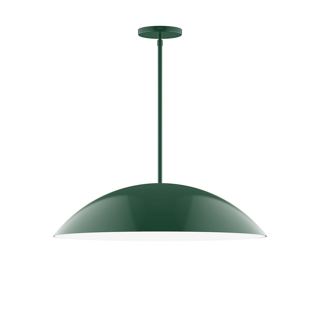 Montclair Light Works - STG439-42 - Two Light Pendant - Axis - Forest Green