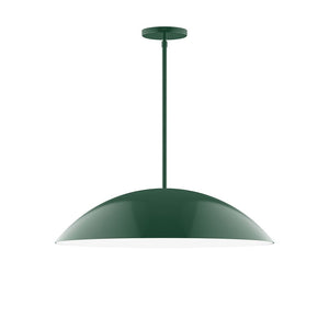 Montclair Light Works - STG439-42 - Two Light Pendant - Axis - Forest Green