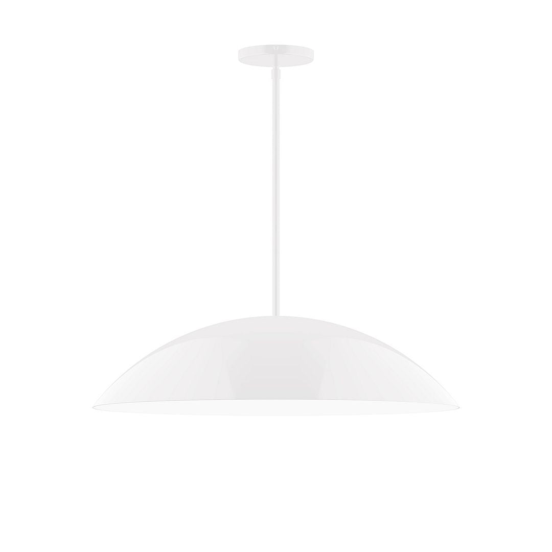 Montclair Light Works - STG439-44 - Two Light Pendant - Axis - White