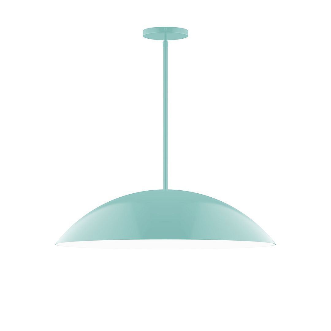 Montclair Light Works - STG439-48 - Two Light Pendant - Axis - Sea Green