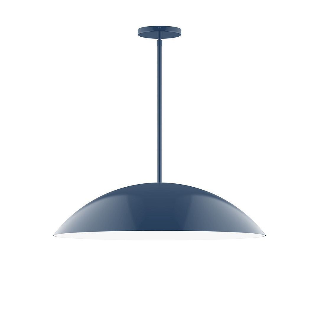 Montclair Light Works - STG439-50 - Two Light Pendant - Axis - Navy