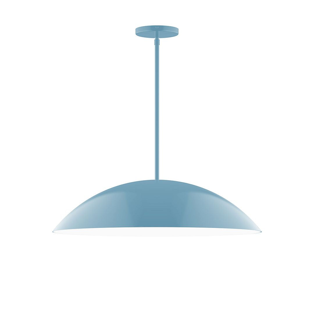 Montclair Light Works - STG439-54 - Two Light Pendant - Axis - Light Blue