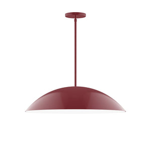 Montclair Light Works - STG439-55 - Two Light Pendant - Axis - Barn Red