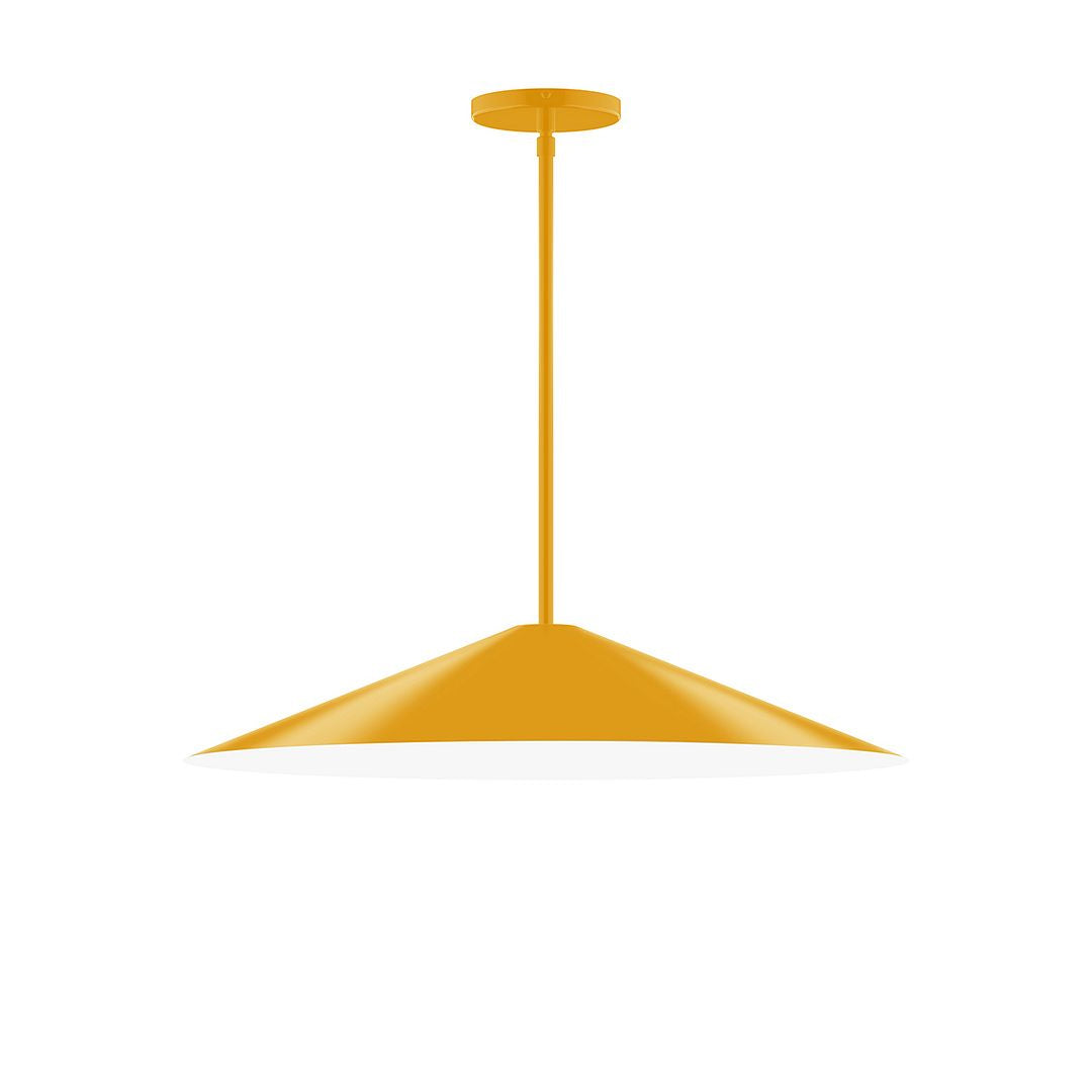 Montclair Light Works - STG429-21 - Two Light Pendant - Axis - Bright Yellow