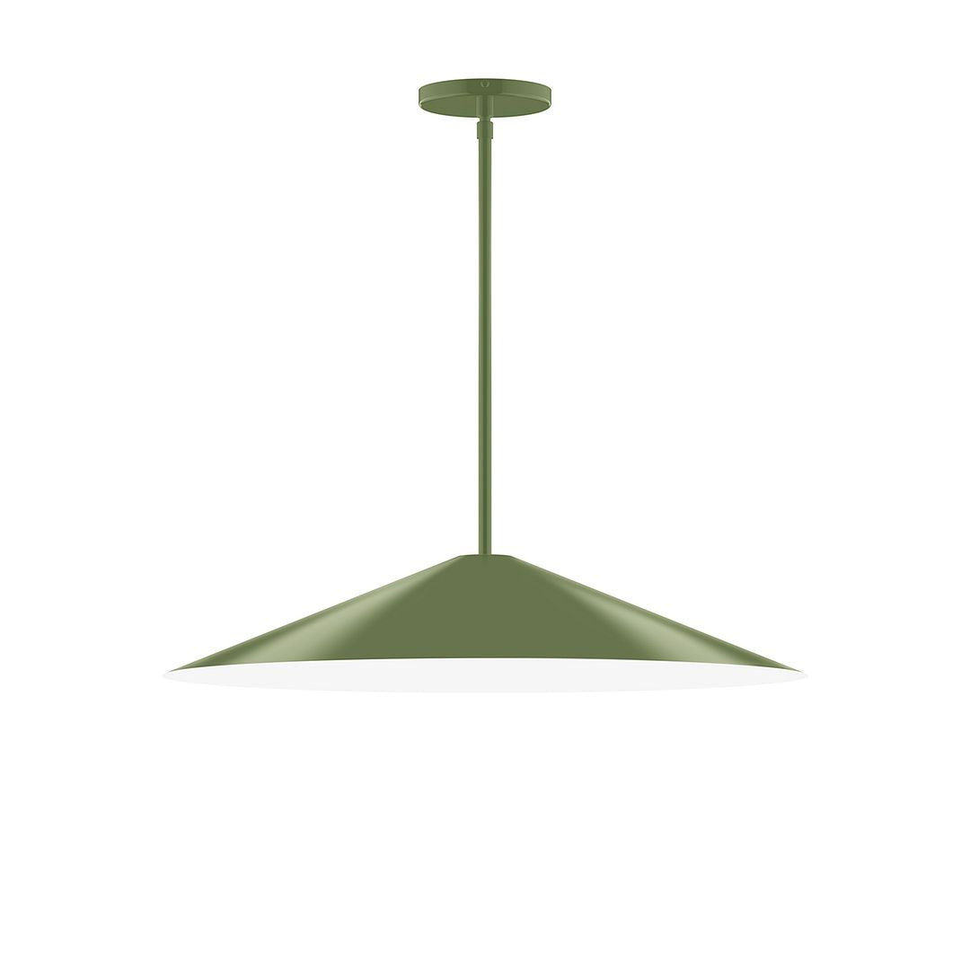 Montclair Light Works - STG429-22 - Two Light Pendant - Axis - Fern Green