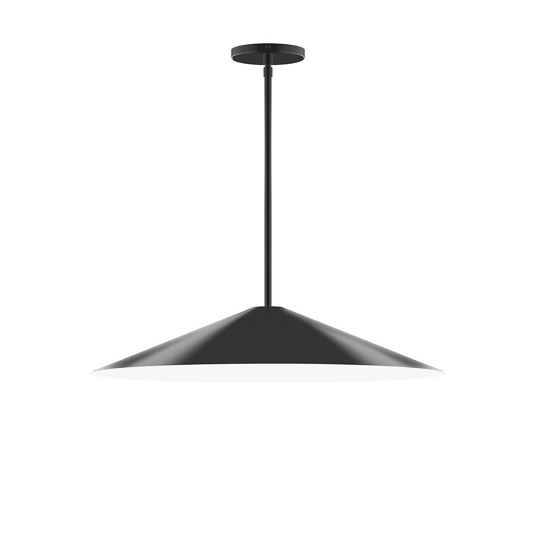 Montclair Light Works - STG429-41 - Two Light Pendant - Axis - Black