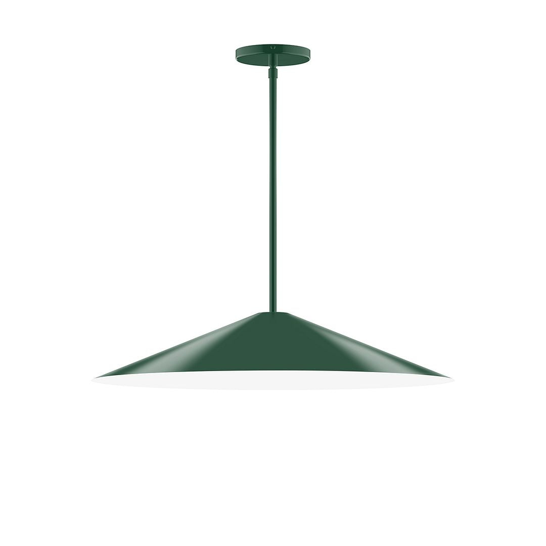 Montclair Light Works - STG429-42 - Two Light Pendant - Axis - Forest Green