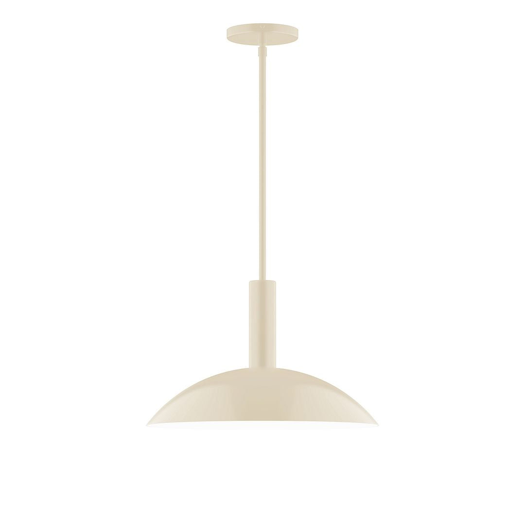 Montclair Light Works - STGX476-16 - Two Light Pendant - Stack - Cream