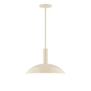 Montclair Light Works - STGX476-16 - Two Light Pendant - Stack - Cream