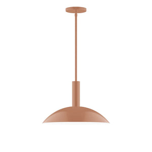 Montclair Light Works - STGX476-19 - Two Light Pendant - Stack - Terracotta