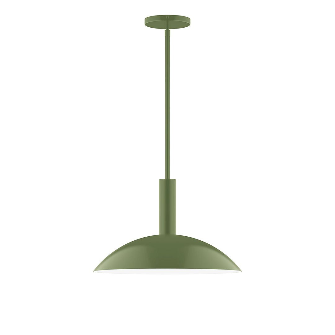 Montclair Light Works - STGX476-22 - Two Light Pendant - Stack - Fern Green