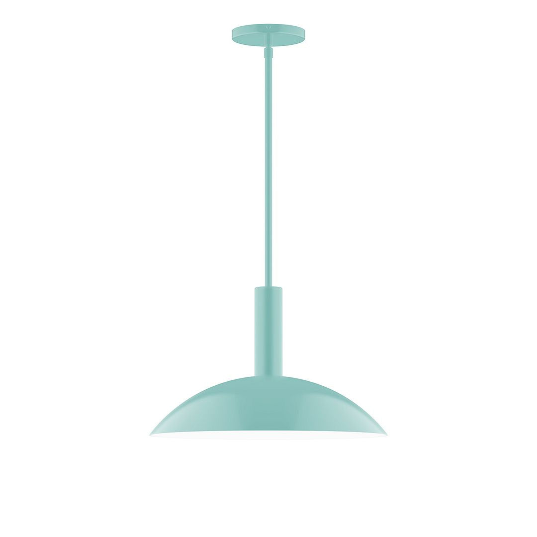 Montclair Light Works - STGX476-48 - Two Light Pendant - Stack - Sea Green