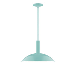 Montclair Light Works - STGX476-48 - Two Light Pendant - Stack - Sea Green