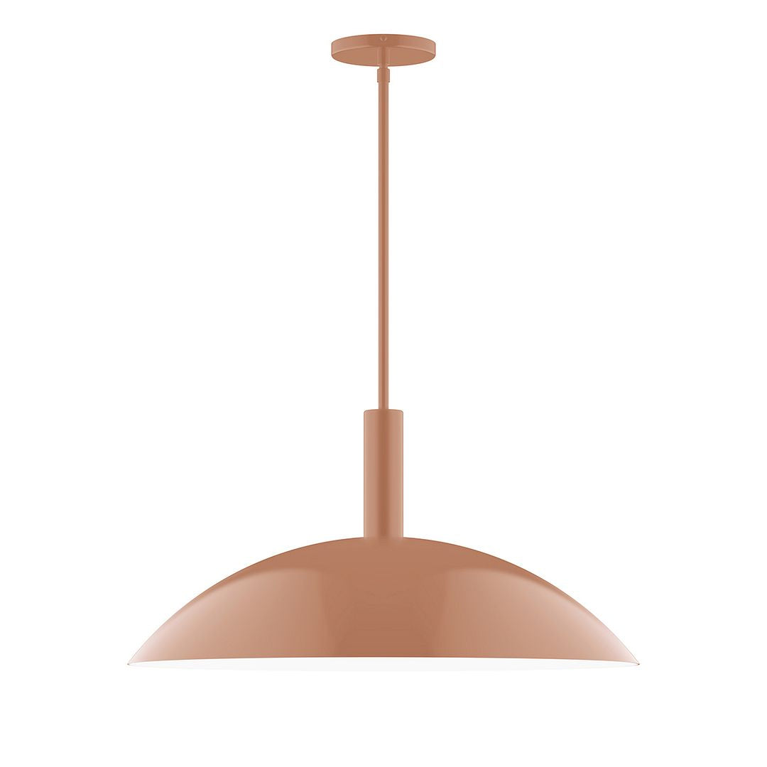 Montclair Light Works - STGX477-19 - Two Light Pendant - Stack - Terracotta