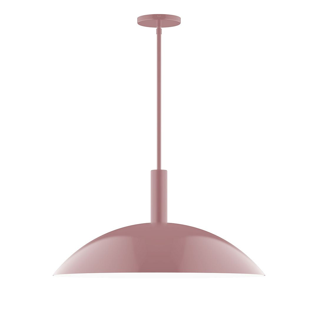 Montclair Light Works - STGX477-20 - Two Light Pendant - Stack - Mauve