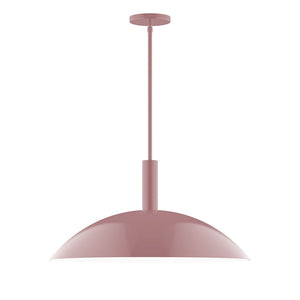 Montclair Light Works - STGX477-20 - Two Light Pendant - Stack - Mauve