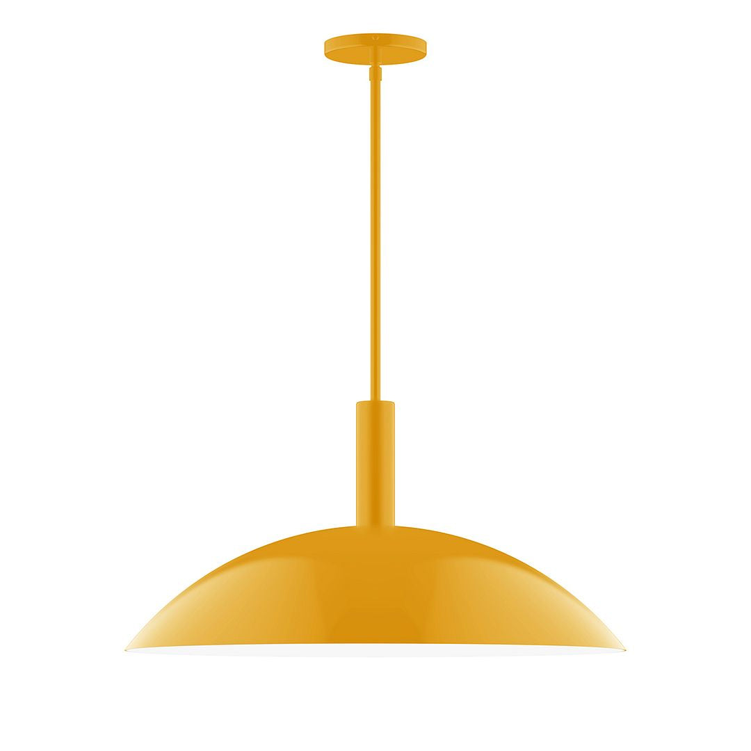 Montclair Light Works - STGX477-21 - Two Light Pendant - Stack - Bright Yellow