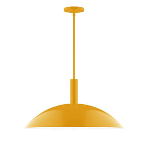 Montclair Light Works - STGX477-21 - Two Light Pendant - Stack - Bright Yellow