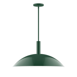 Montclair Light Works - STGX477-42 - Two Light Pendant - Stack - Forest Green