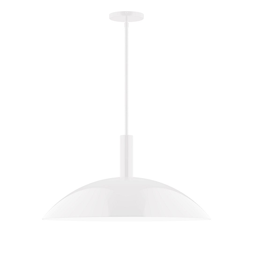 Montclair Light Works - STGX477-44 - Two Light Pendant - Stack - White