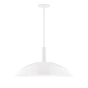 Montclair Light Works - STGX477-44 - Two Light Pendant - Stack - White