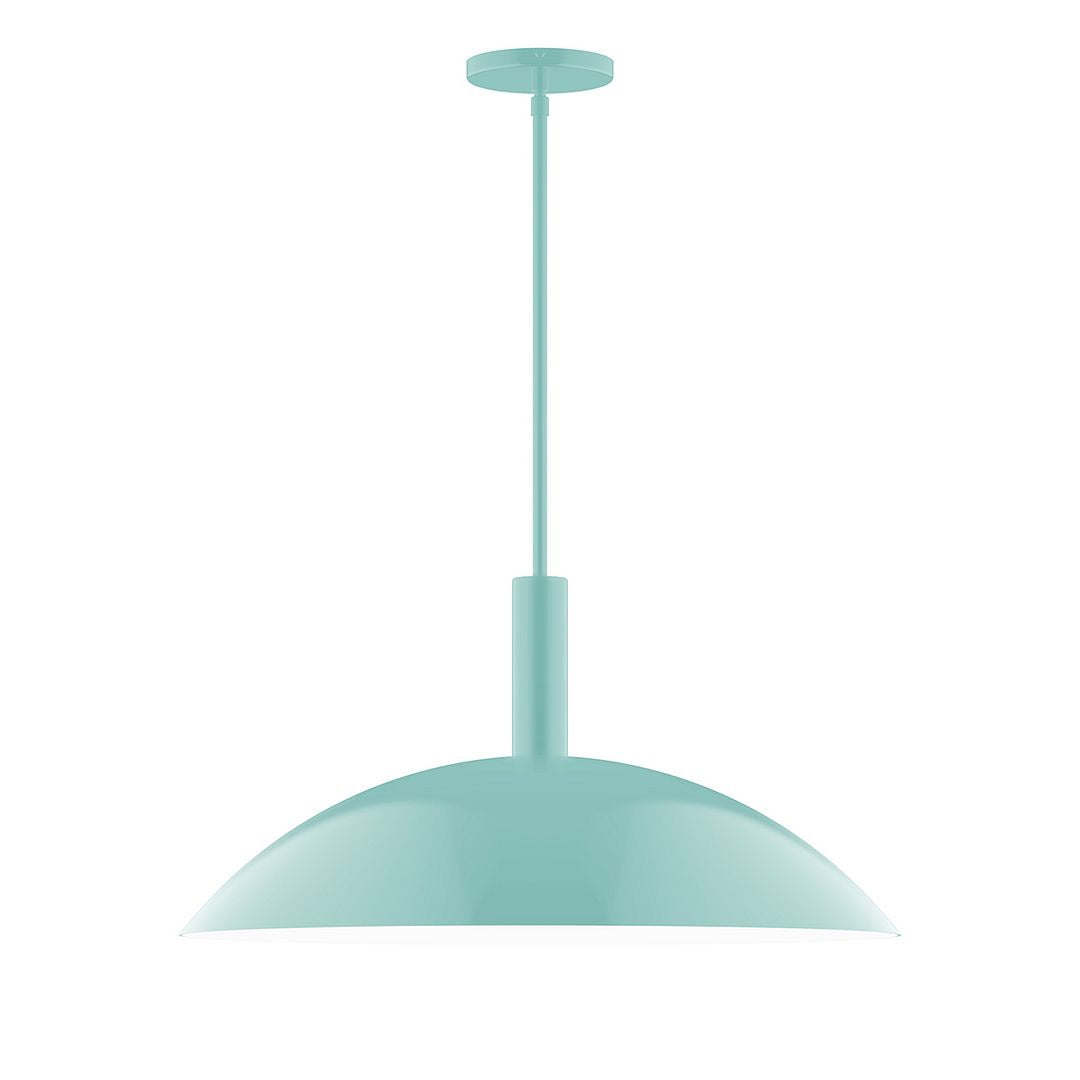 Montclair Light Works - STGX477-48 - Two Light Pendant - Stack - Sea Green