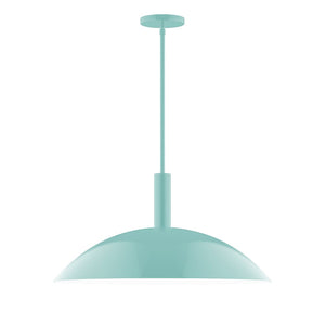 Montclair Light Works - STGX477-48 - Two Light Pendant - Stack - Sea Green