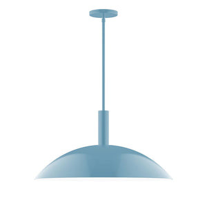 Montclair Light Works - STGX477-54 - Two Light Pendant - Stack - Light Blue