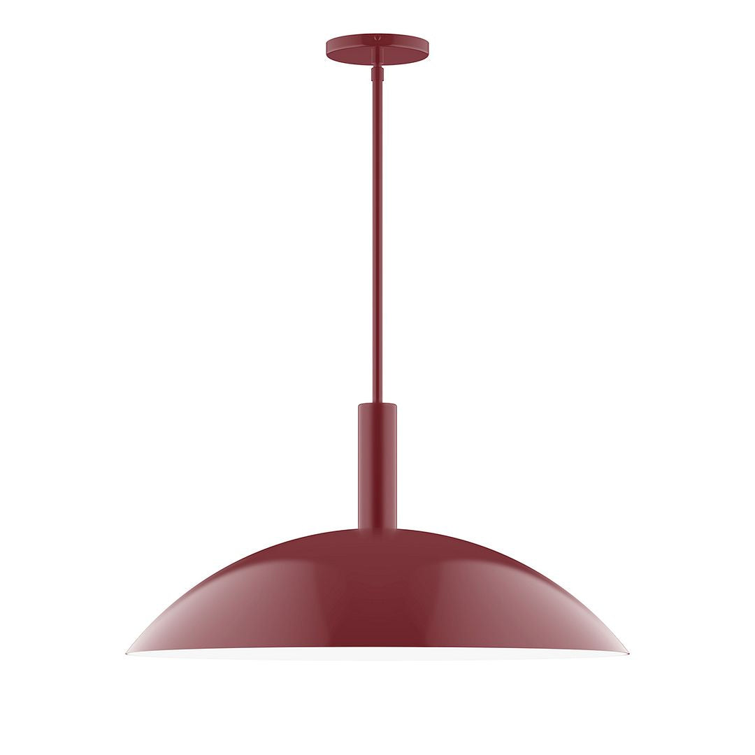 Montclair Light Works - STGX477-55 - Two Light Pendant - Stack - Barn Red