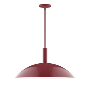 Montclair Light Works - STGX477-55 - Two Light Pendant - Stack - Barn Red