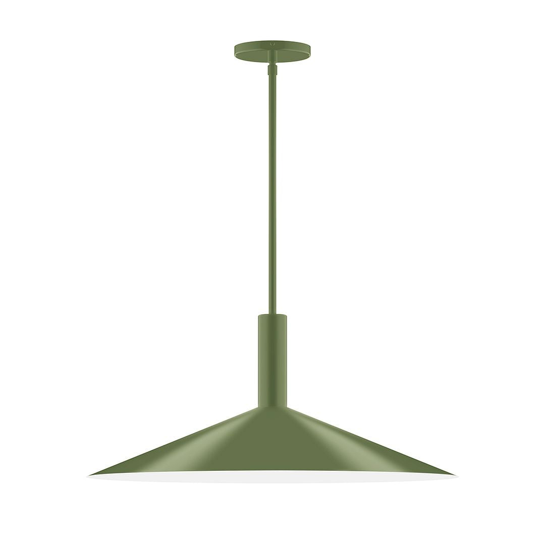 Montclair Light Works - STGX478-22 - Two Light Pendant - Stack - Fern Green