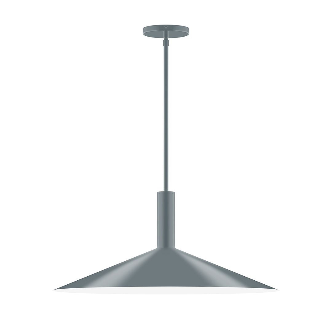 Montclair Light Works - STGX478-40 - Two Light Pendant - Stack - Slate Gray