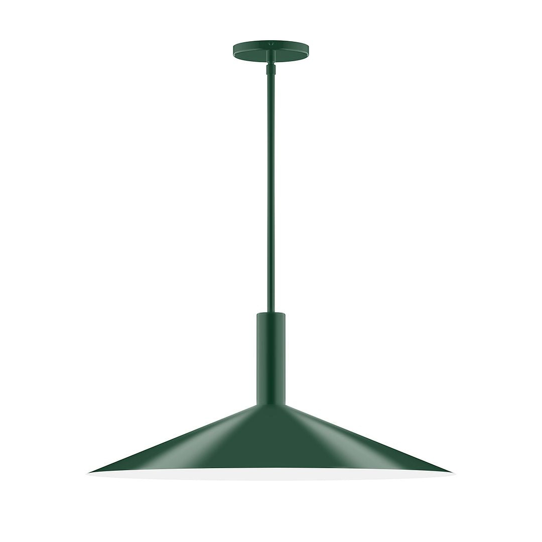 Montclair Light Works - STGX478-42 - Two Light Pendant - Stack - Forest Green