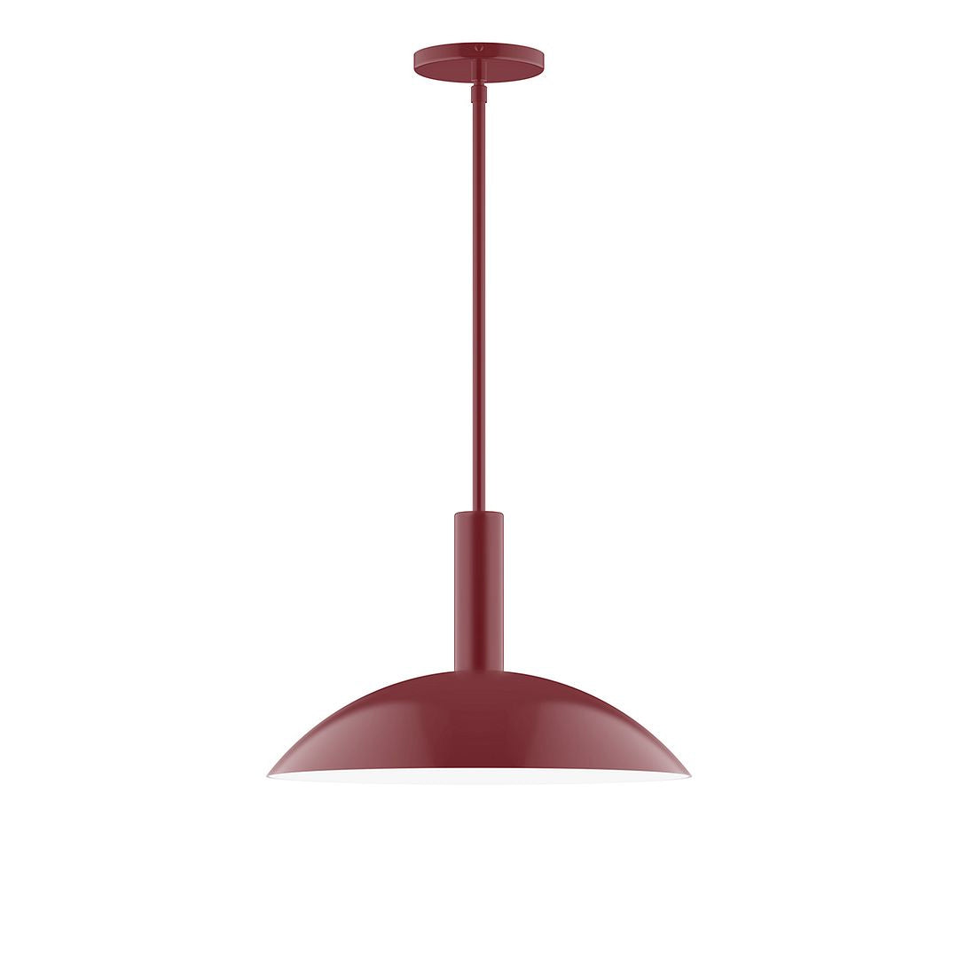 Montclair Light Works - STGX476-55 - Two Light Pendant - Stack - Barn Red