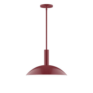 Montclair Light Works - STGX476-55 - Two Light Pendant - Stack - Barn Red