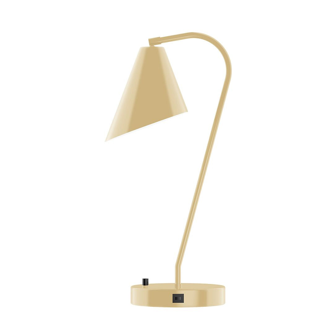 Montclair Light Works - TLC415-17 - One Light Table Lamp - J-Series - Ivory