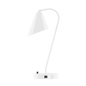 Montclair Light Works - TLC415-44 - One Light Table Lamp - J-Series - White