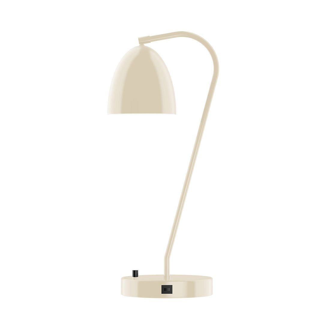 Montclair Light Works - TLC417-16 - One Light Table Lamp - J-Series - Cream