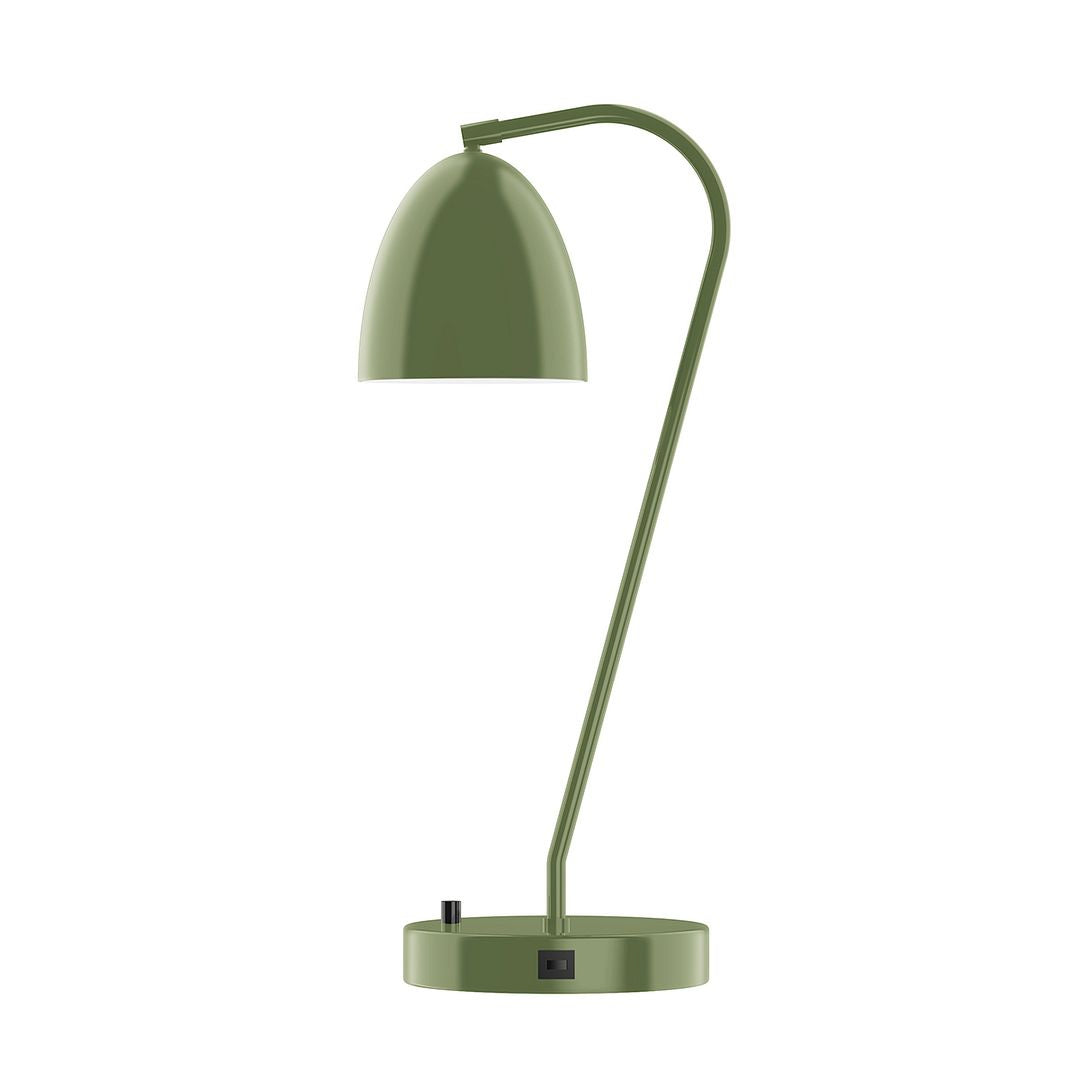 Montclair Light Works - TLC417-22 - One Light Table Lamp - J-Series - Fern Green