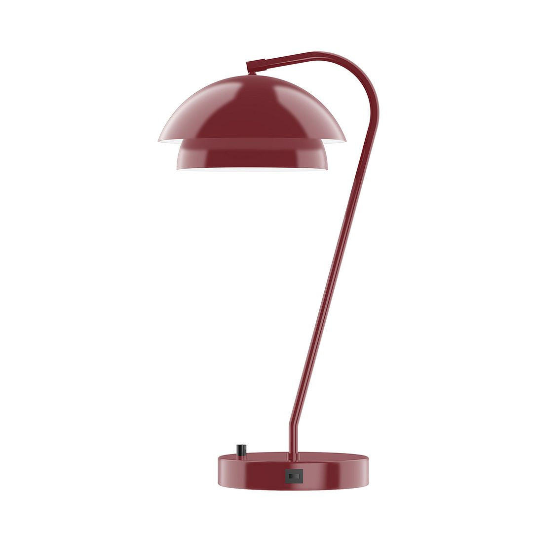 Montclair Light Works - TLCX445-55 - One Light Table Lamp - J-Series - Barn Red