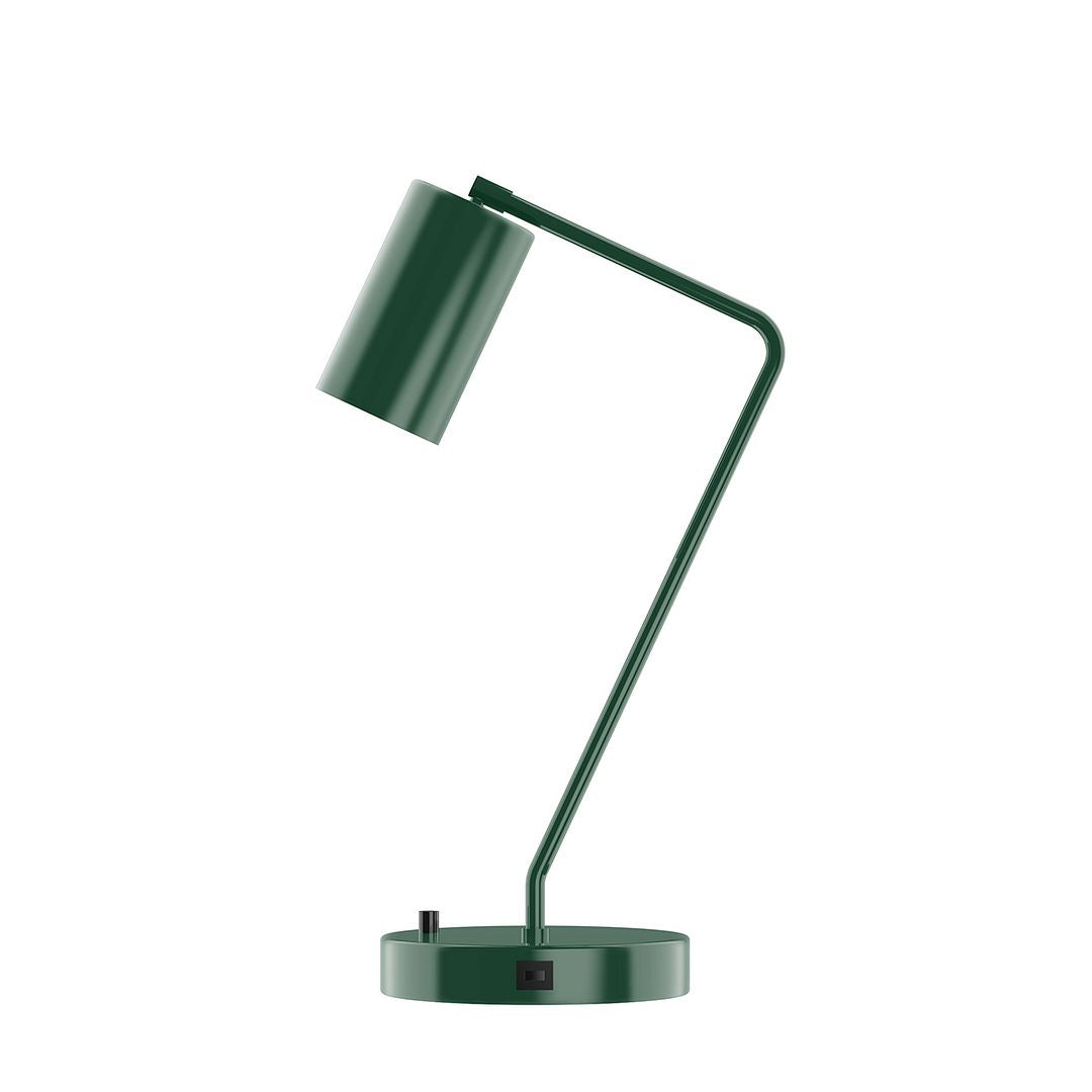 Montclair Light Works - TLD425-42 - One Light Table Lamp - J-Series - Forest Green