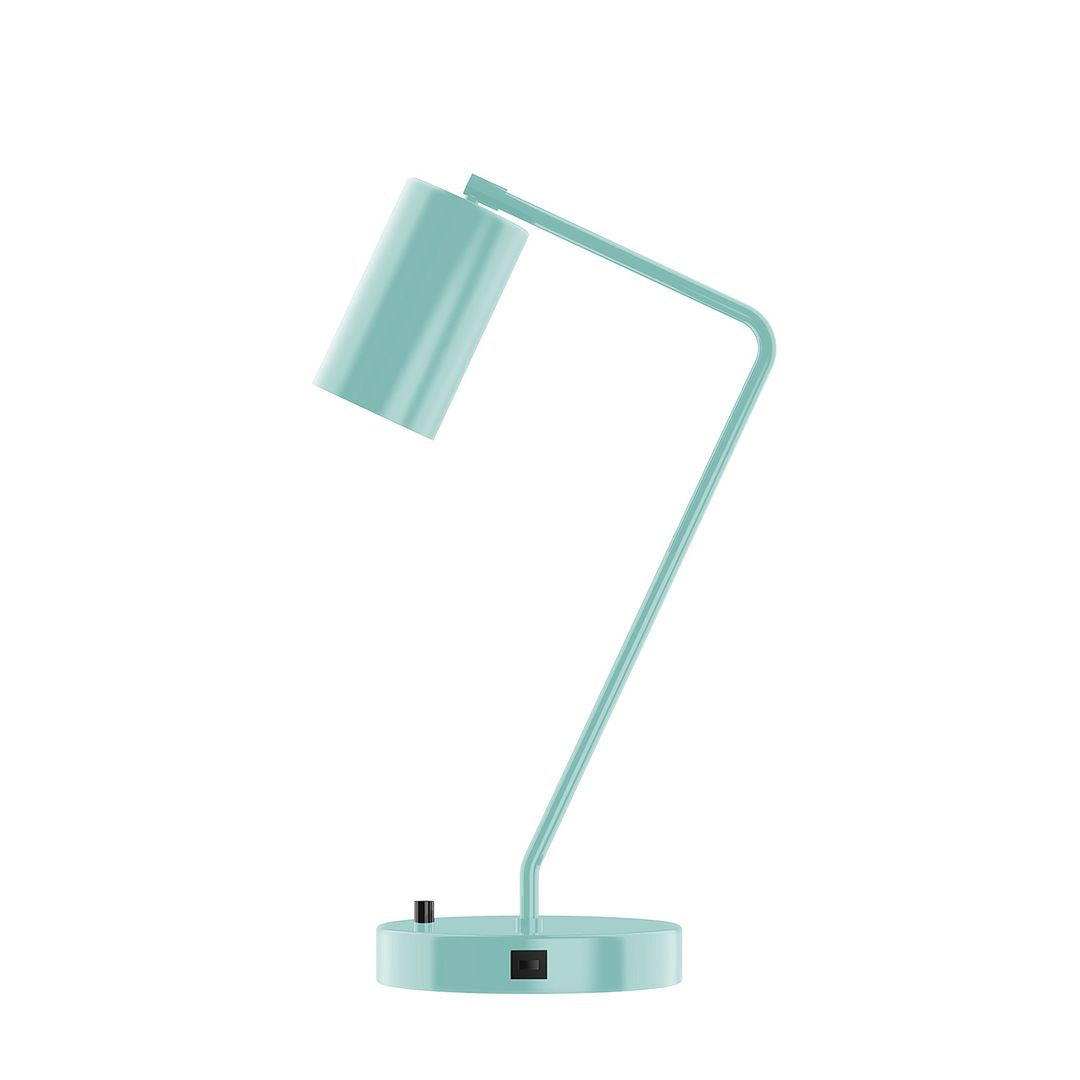 Montclair Light Works - TLD425-48 - One Light Table Lamp - J-Series - Sea Green