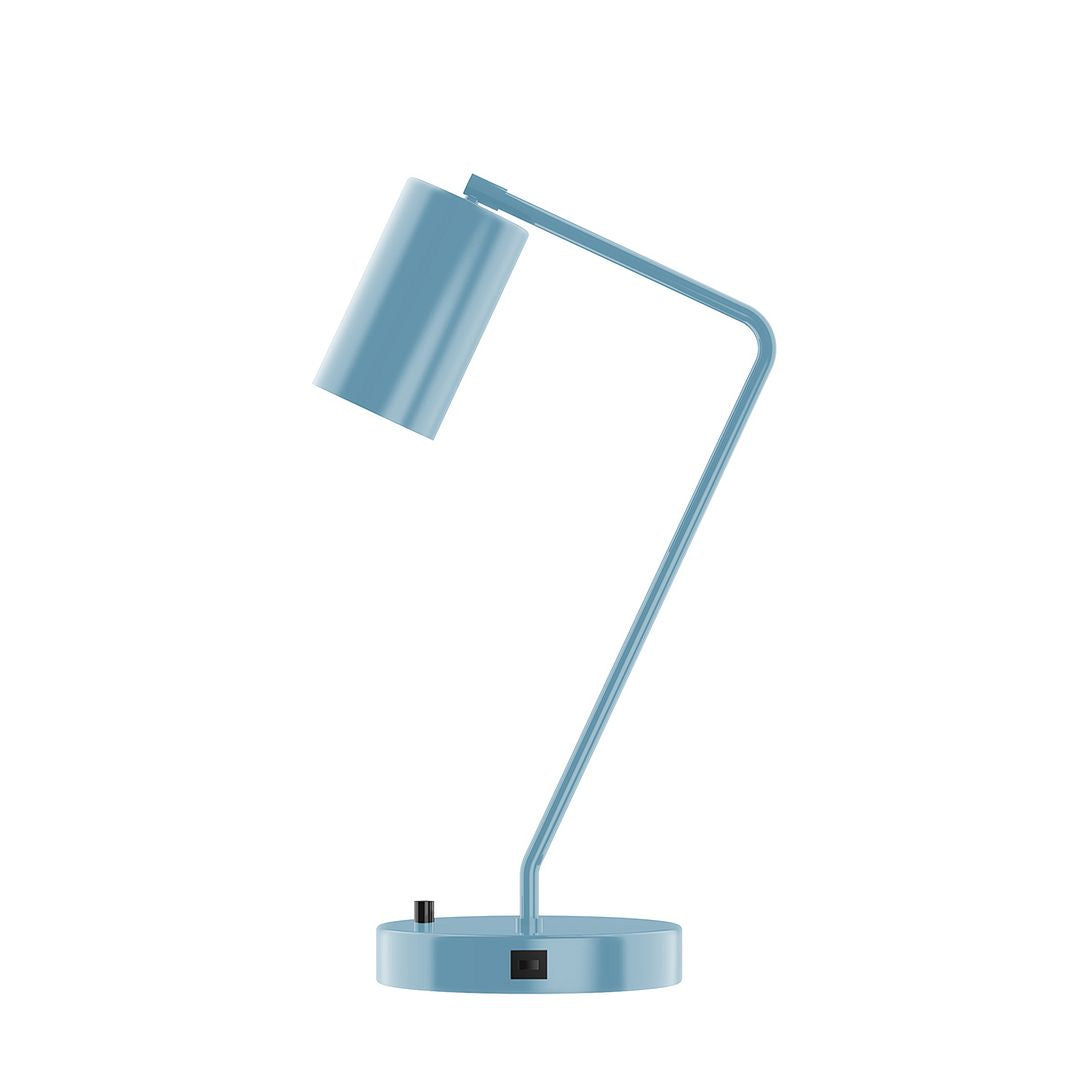 Montclair Light Works - TLD425-54 - One Light Table Lamp - J-Series - Light Blue