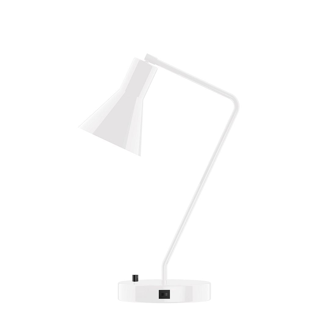 Montclair Light Works - TLD436-44 - One Light Table Lamp - J-Series - White