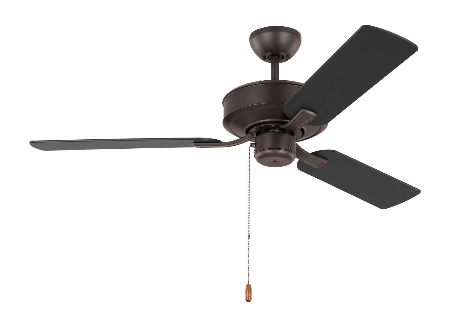 Generation Lighting. - 3LD48BZ - 48" Ceiling Fan - Linden - Bronze