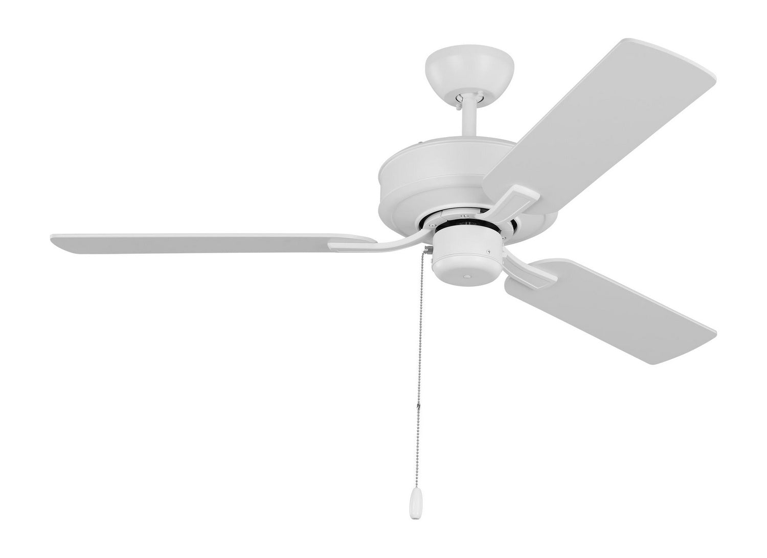 Generation Lighting. - 3LD48RZW - 48" Ceiling Fan - Linden - Matte White